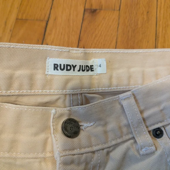 Rudy Jude Cream Women's Jeans - Picture 8 of 11